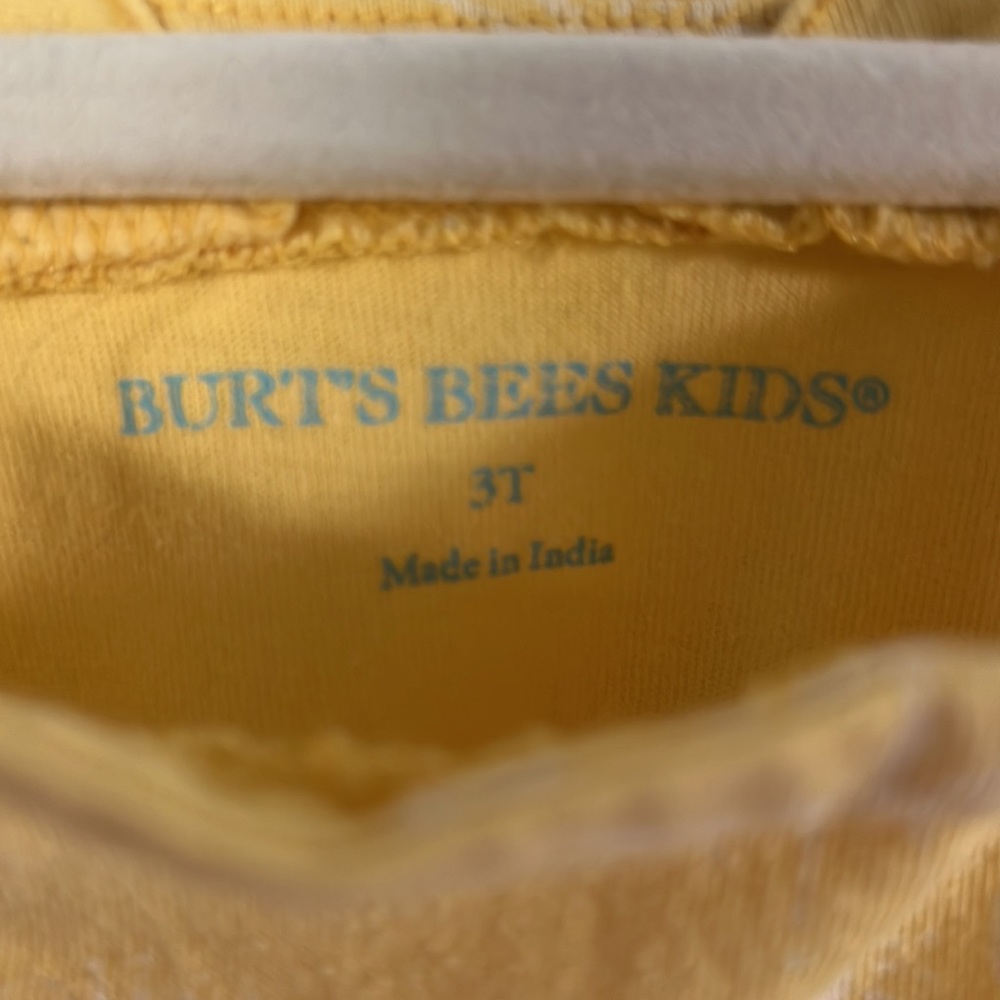 Burt’s Bees Baby Matching Set Girls Toddler size 3T - Picture 2 of 5